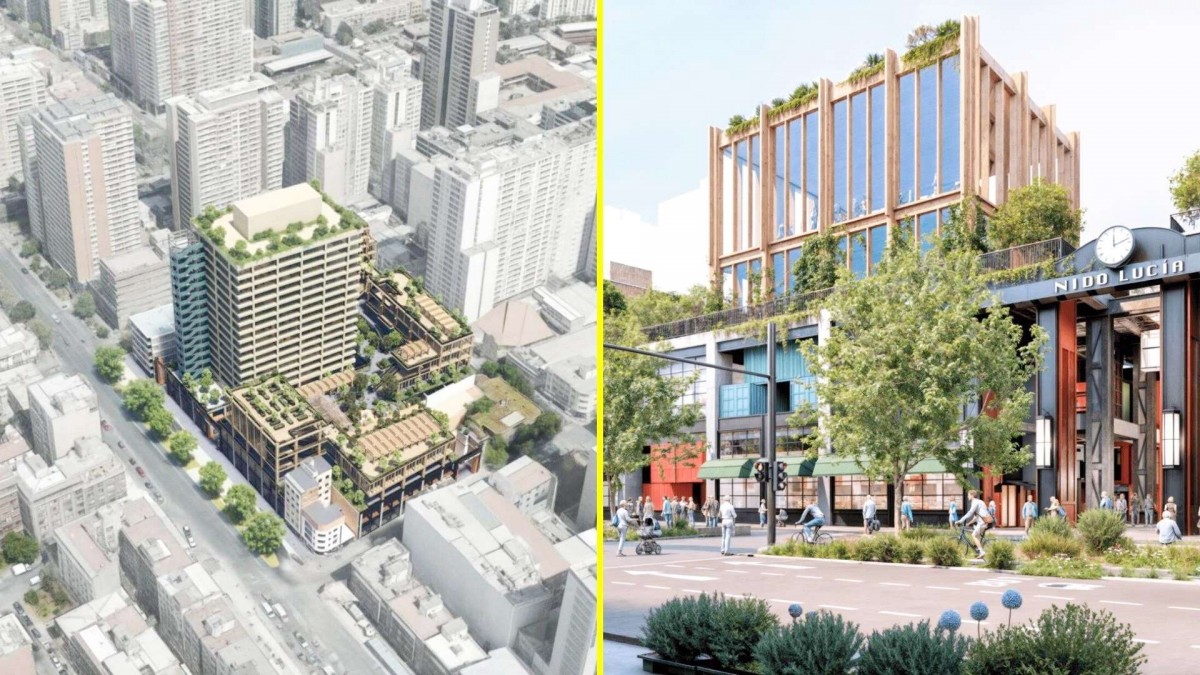 Tiene 19 pisos y está a cargo de los creadores del MUT: Así será el nuevo centro comercial Nido Lucía en Santiago Centro