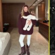 Alexandra Litvinova sorprendió a sus seguidores al publicar un trend viral de TikTok junto a la pequeña hija que tiene con el máximo goleador de La Roja, Alexis Sánchez.