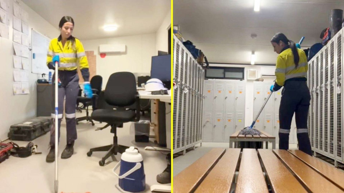 Se fue a Australia a limpiar baños y gana millonario sueldo, pero su rutina no es para cualquiera: ¿Cuánto gana mensualmente?