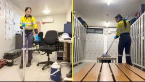 Se fue a Australia a limpiar baños y gana millonario sueldo, pero su rutina no es para cualquiera: ¿Cuánto gana mensualmente?