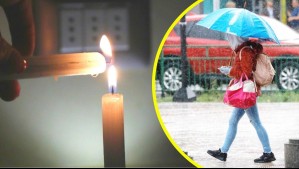 Miles de clientes sin luz deja sistema frontal en la Región Metropolitana