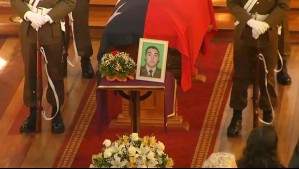 Continúa velatorio de carabinero asesinado en Puerto Varas: Funeral de sargento Javier Figueroa será este sábado