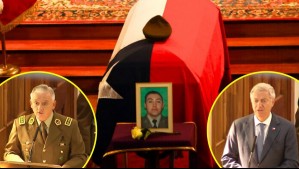 El responso de Javier Figueroa: Carabinero asesinado recibe ascenso póstumo y Kast apela a que su muerte 'no sea en vano'