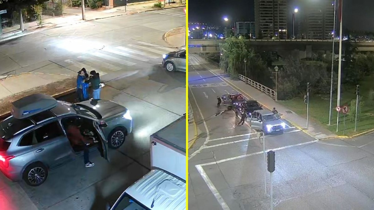 Cuatro menores detenidos tras intensa persecución: Protagonizaron'tour delictual' robando vehículos en sector oriente de Santiago