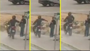 Es un exmilitar venezolano: Motochorro realizó 11 robos y quedó en libertad en La Serena