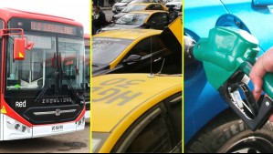 Transporte público, taxistas, parafina e industrias: Estas son todas las medidas para enfrentar histórica alza de combustibles