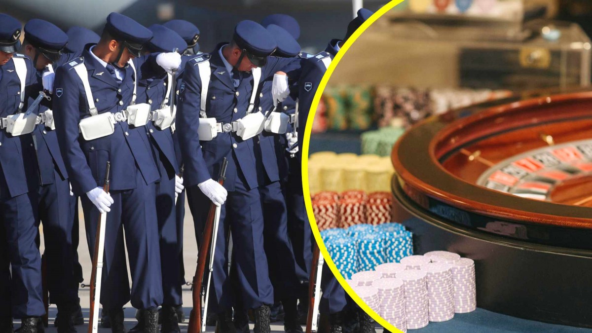 Fuerza Aérea evalúa responsabilidades administrativas por funcionarios que apostaron en casinos de juego