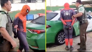 Detienen a 'Spider-Man' de Valparaíso: Cuenta con amplio prontuario y estaba prófugo de la Justicia