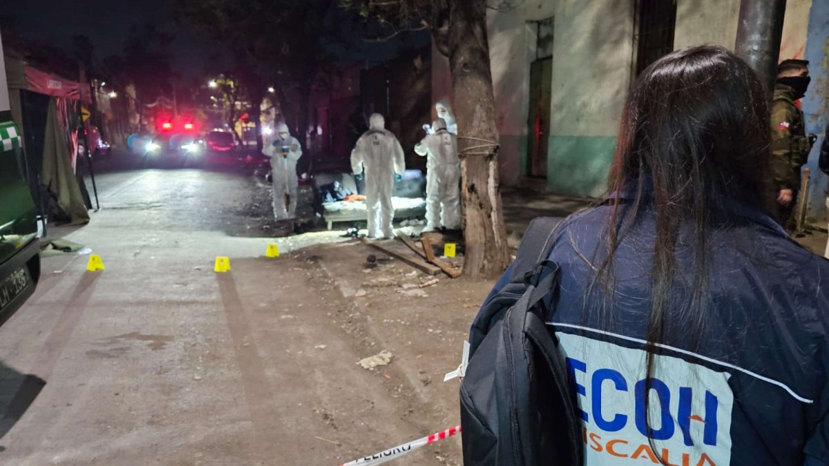 Segundo homicidio del día en la RM: Hombre muere tras recibir disparo en la cabeza en Recoleta