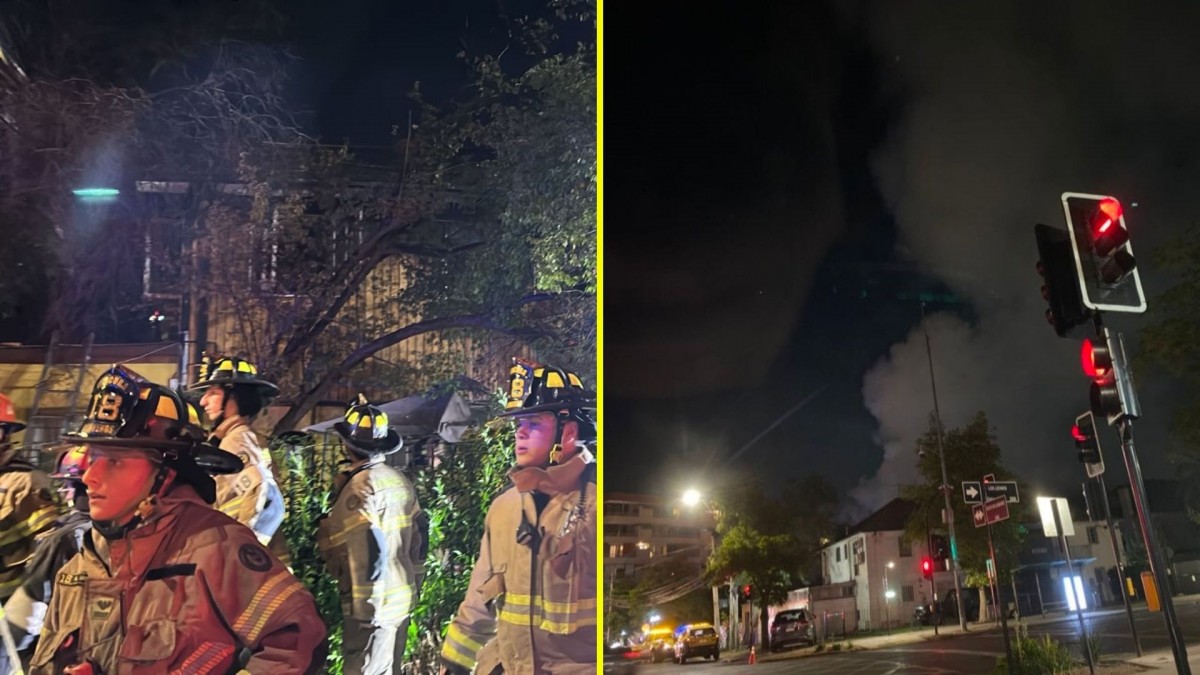 Incendio en hogar de ancianos en Providencia: Bomberos confirma un adulto mayor fallecido y otros 16 lesionados