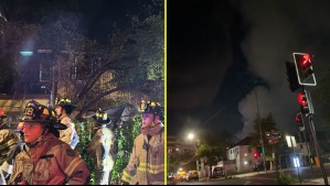 Incendio en hogar de ancianos en Providencia: Bomberos confirma un adulto mayor fallecido y otros 16 lesionados