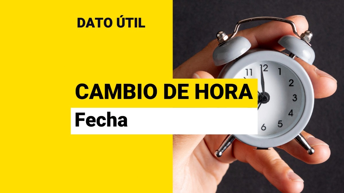 Cambio de hora: Este es el día en que comienza el horario de invierno