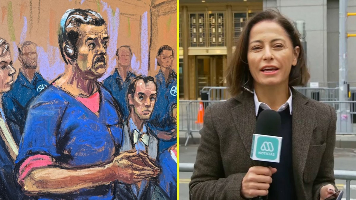 'Más delgado, pero no demacrado': Constanza Santa María detalla cómo se vio Nicolás Maduro en el tribunal de Nueva York