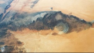 El Ojo del Sahara: El particular 'regalo de la naturaleza' que despertó el interés de los científicos