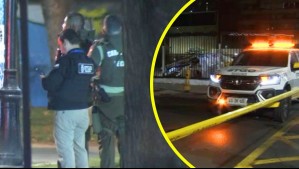 Homicidio frustrado en Santiago Centro: Conductor disparó contra repartidor de delivery en Parque Almagro