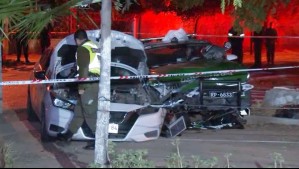 Conductor iba en estado de ebriedad: Choque entre auto particular y vehículo de Carabineros deja a dos funcionarios lesionados