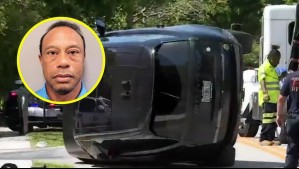 Habría conducido bajo los efectos de alguna sustancia: Tiger Woods fue detenido tras protagonizar accidente de tránsito