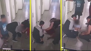 Fue alertado por los gritos de auxilio: Video muestra a carabinero de franco salvando la vida a un bebé que se estaba asfixiando