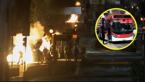 Día del Joven Combatiente: Red Movilidad implementa desvío de buses ante los primeros disturbios en comunas de Santiago