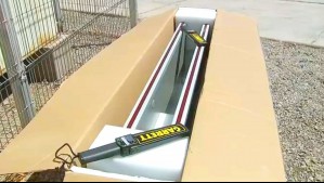 Llega primer pórtico detector de metales a colegio de Calama donde se registró mortal ataque