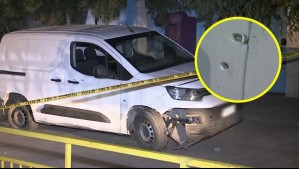 Ataque a balazos en Cerro Navia: interceptan vehículo y dejan a conductor en riesgo vital