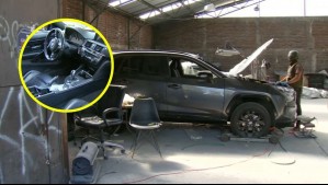 Descubren taller clandestino donde desmantelaban autos robados: tres detenidos y vehículos recuperados en Conchalí