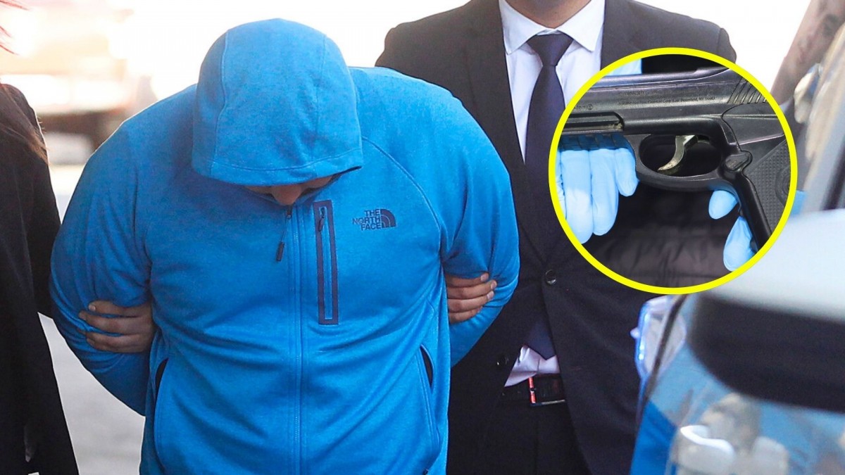 'Está debidamente inscrita': Detienen a menor de 17 años que portaba un arma de fuego en colegio de Rancagua