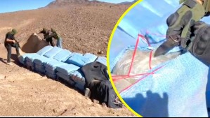 Encuentran más de una tonelada de droga que estaba oculta en el desierto