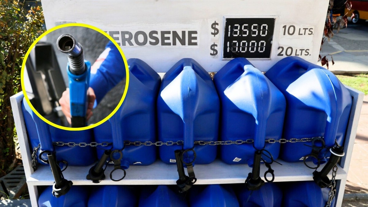 Confirman importa baja en precio de la parafina: $455,8 menos por litro desde este jueves