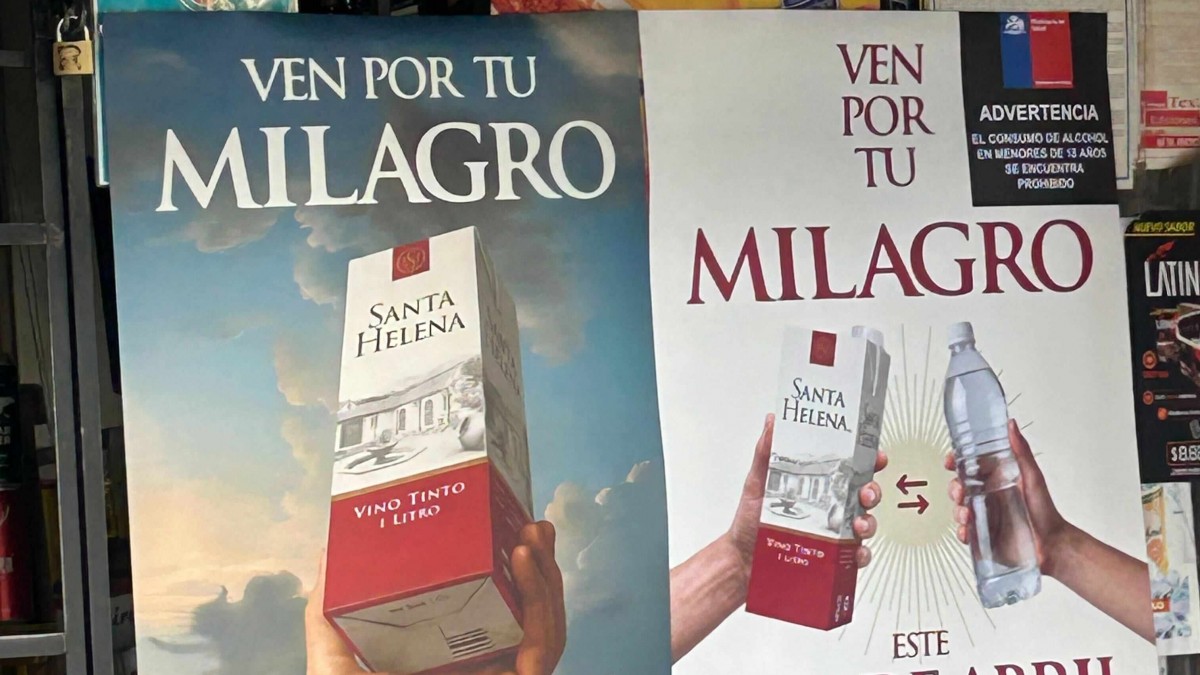 Transformar el agua en vino: La curiosa oferta de reconocida marca por Semana Santa