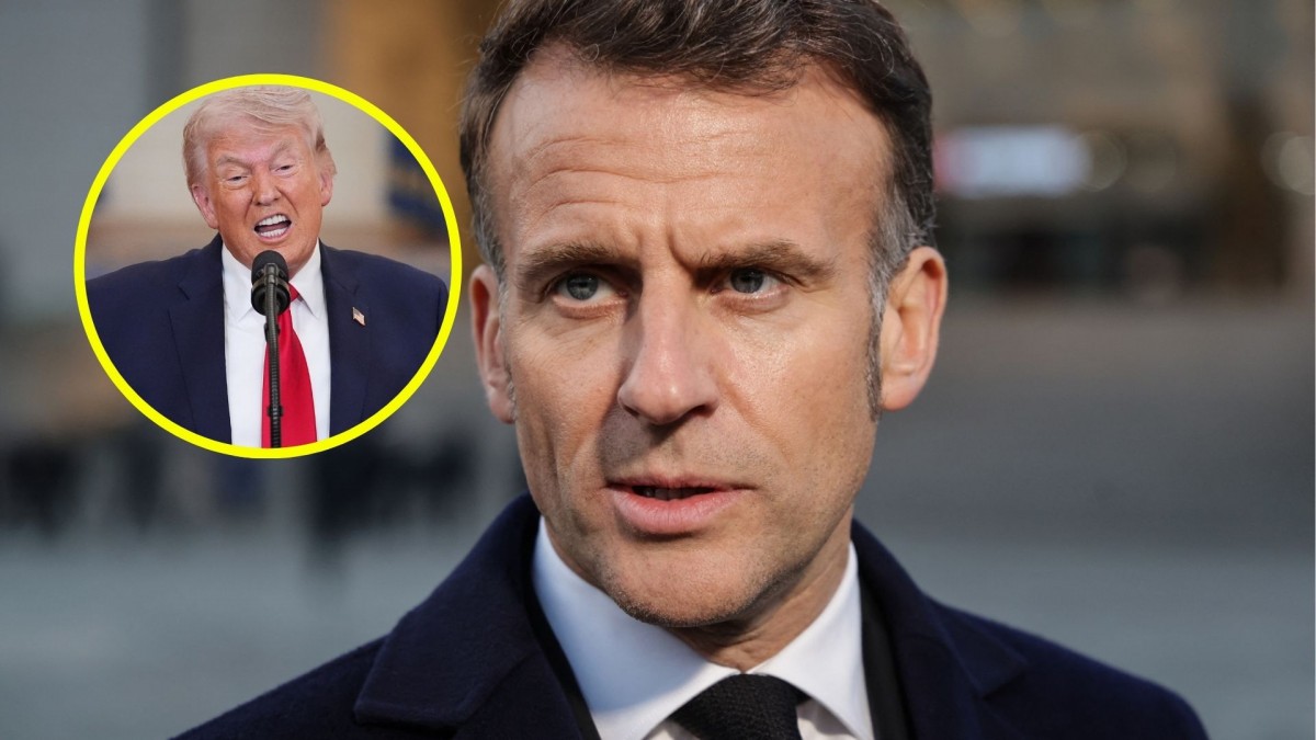 Había dicho que 'se dejaba maltratar': La dura respuesta de Macron a Trump tras burlas a su matrimonio