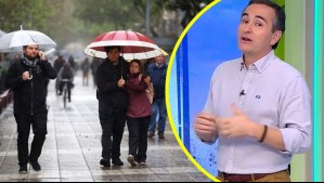 'Los huevitos dentro de casa': Alejandro Sepúlveda anuncia precipitaciones y tormentas eléctricas para el Domingo de Pascua