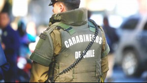 Carabinero de civil baleó a delincuente y frustró robo a pasajero de un bus Red en Santiago