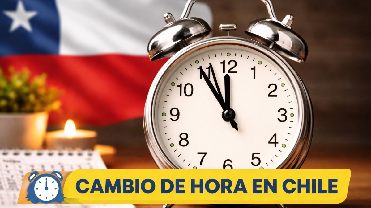 ¿Se atrasan o adelantan los relojes?: Así debes hacer el cambio de hora en Chile este sábado