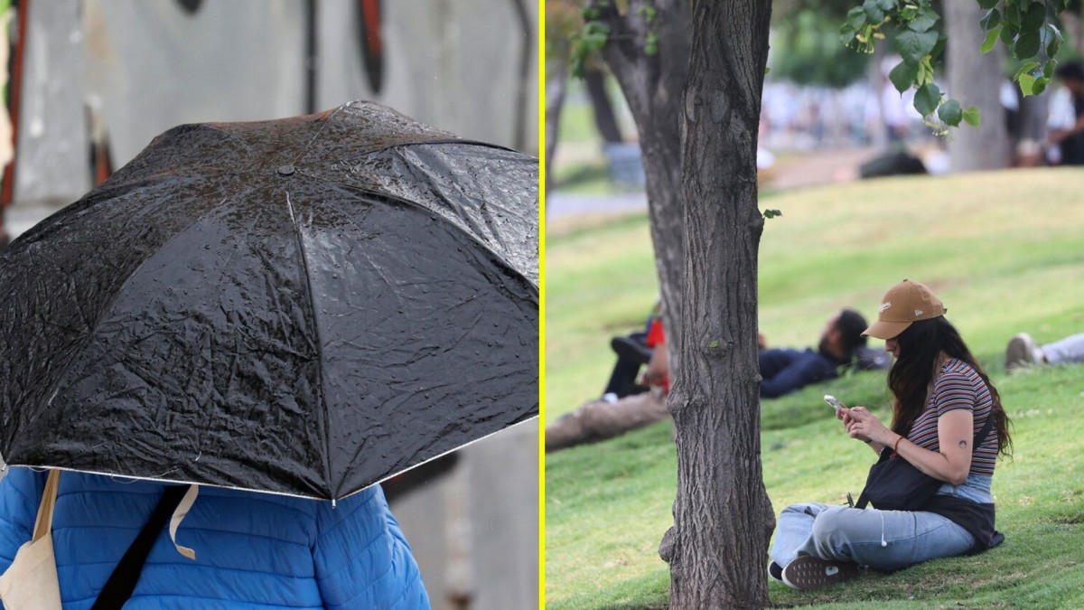 ¿Sigue el calor o llega la lluvia?: Así estará el tiempo en Santiago la próxima semana