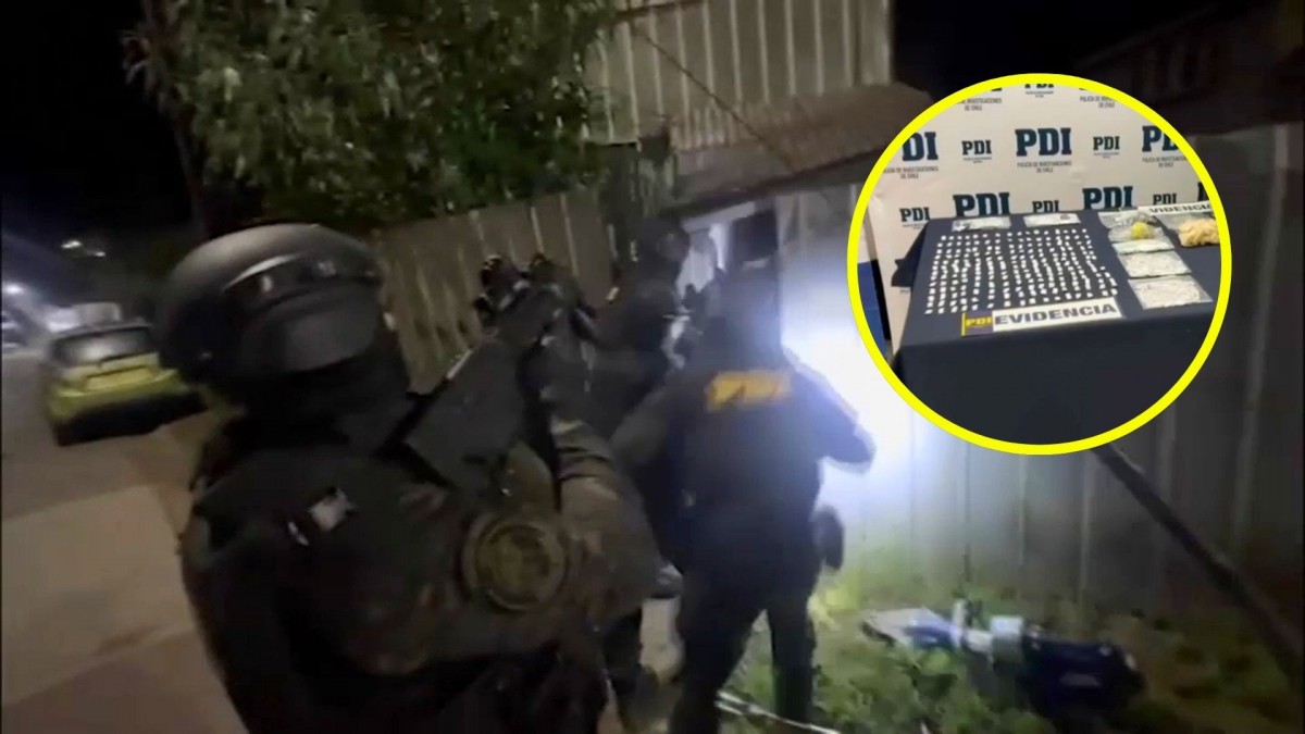 Incautan 'fentanilo chileno' en el sur del país: Droga barata y altamente adictiva