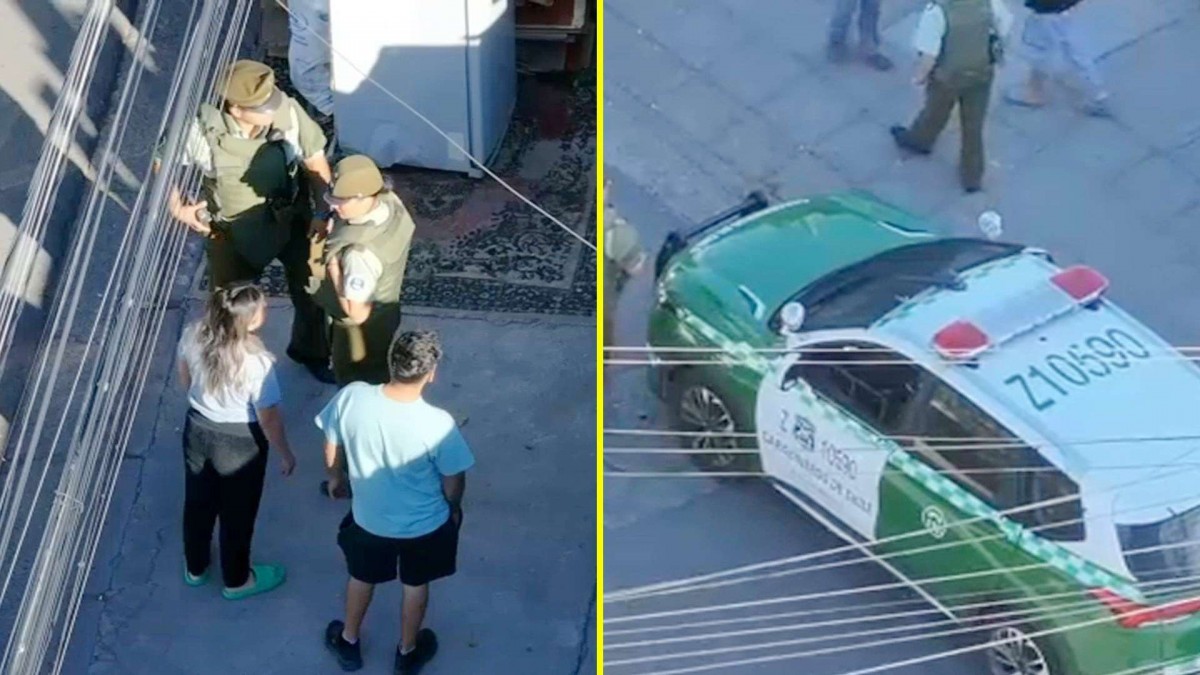 Equipo de Mega es agredido con piedrazos en Peñalolén en medio de operativo por retiro de vehículos