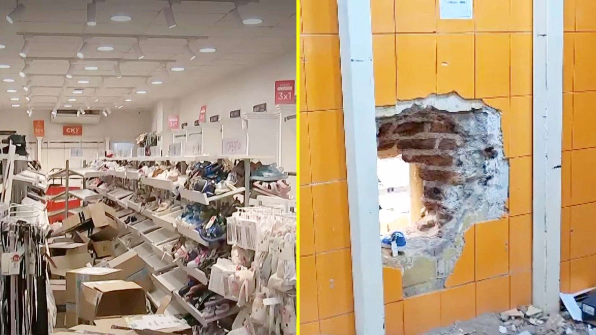 Millonario robo en tienda infantil de Ñuñoa: Ladrones entraron por un forado en la pared y se llevaron $110 millones en productos