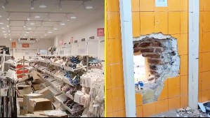 Millonario robo en tienda infantil de Ñuñoa: Ladrones entraron por un forado en la pared y se llevaron $110 millones en productos