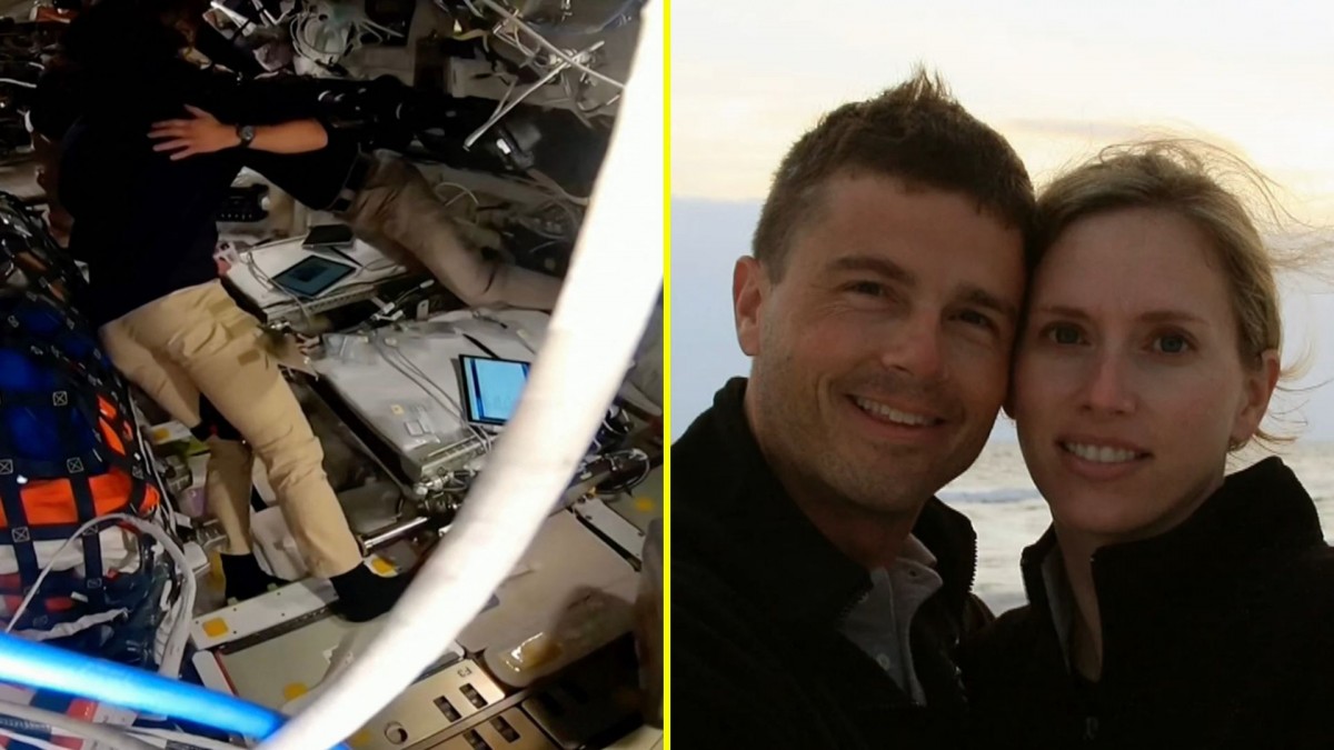 Así fue el emotivo momento en que astronauta propuso bautizar cráter de la Luna con el nombre de su difunta esposa