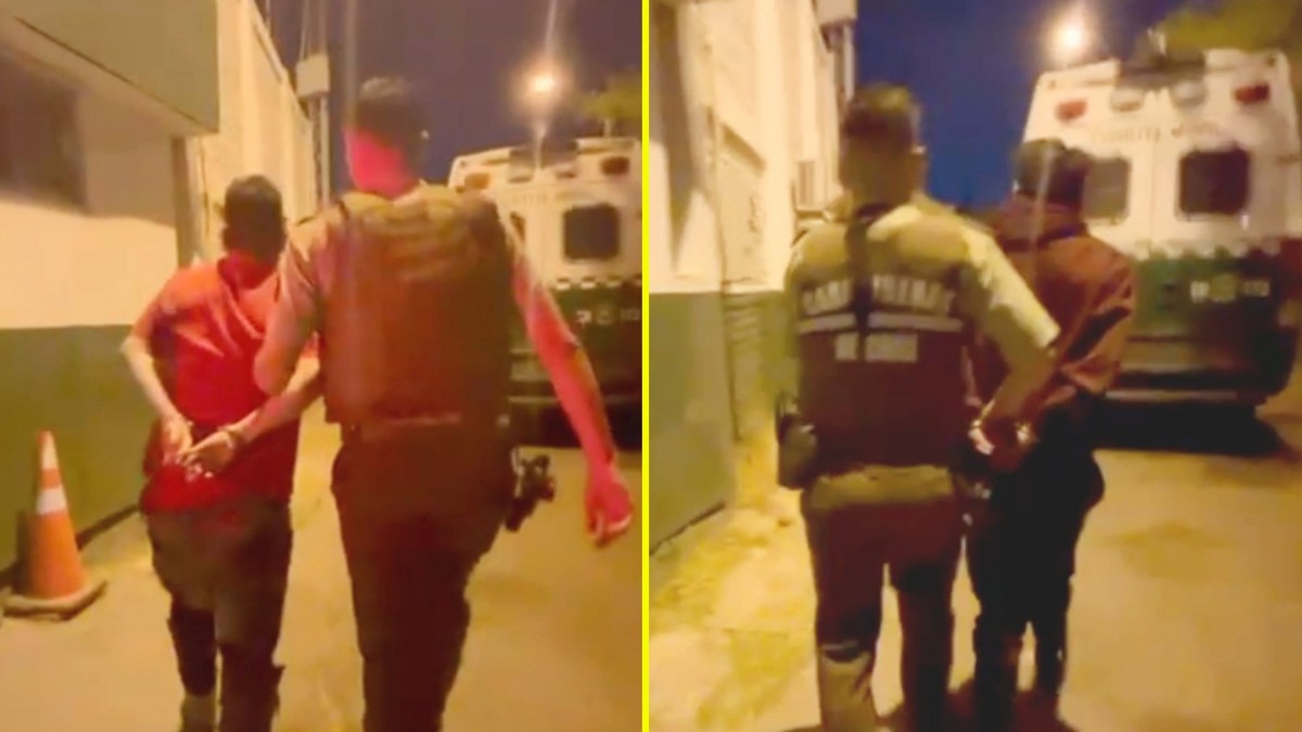 Persecución termina con dos detenidos tras encerrona frustrada en Huechuraba