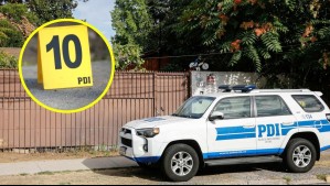 Arma usada por delincuente baleado por PDI en Cerrillos tenía inscripción del Ejército argentino