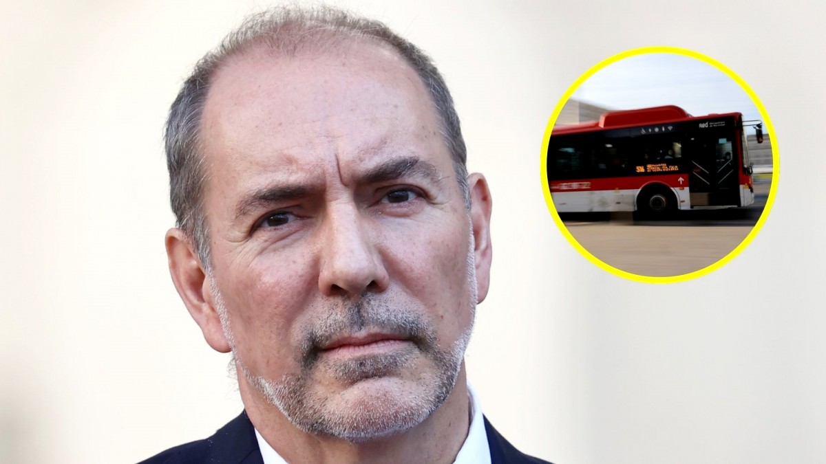 'Es falso': Ministro Louis de Grange responde a denuncias por supuesta 'baja flota' de buses RED en Santiago
