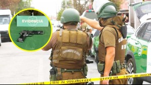 Tres detenidos tras persecución en la RM: Conductor intentó atropellar y disparar a carabineros tras fiscalización