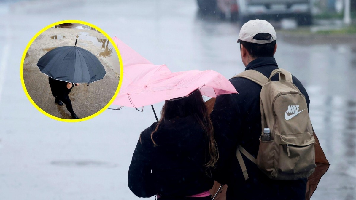 Lluvia, llovizna y vientos de hasta 100 km/h: Estas son las zonas donde se registrarán precipitaciones este viernes