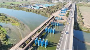 Nuevo puente en la Región de Valparaíso llega a 70% de avance: ¿Cuándo será inaugurado?