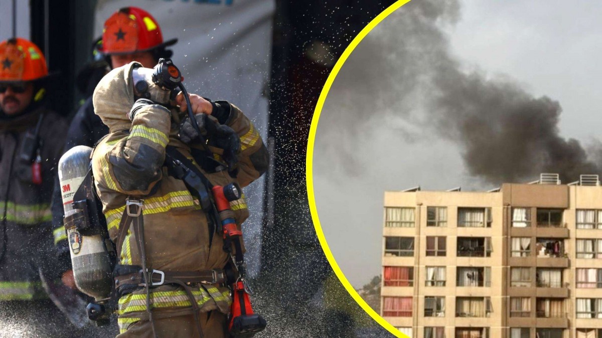Incendio afecta al piso 10 de un edificio en Independencia: Bomberos trabaja para contener el fuego