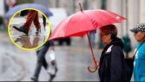 ¡A sacar el paraguas! Estas son las zonas en que se esperan precipitaciones este fin de semana en Chile