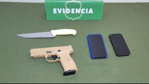 Detienen a tres menores por asaltos con intimidación a transeúntes en La Reina