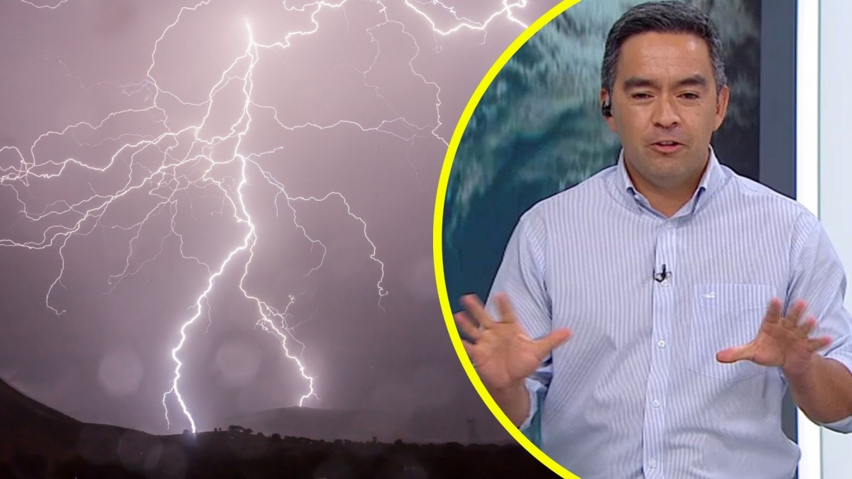 Meteorólogo de Megatiempo anuncia lluvias, tormentas eléctricas y vientos intensos por 'baja segregada' en el norte